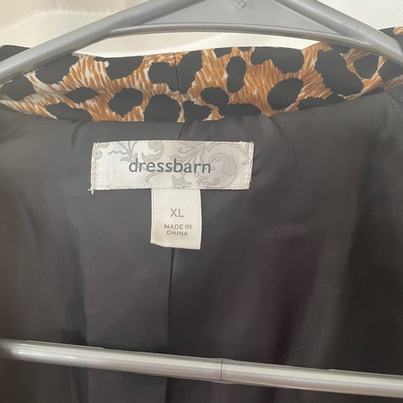 Cheetah jacket Dress Barn - Picture 2 of 3